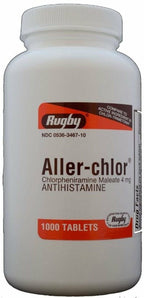 ALLER CHLOR 4 MG TAB 1000 RUGBY