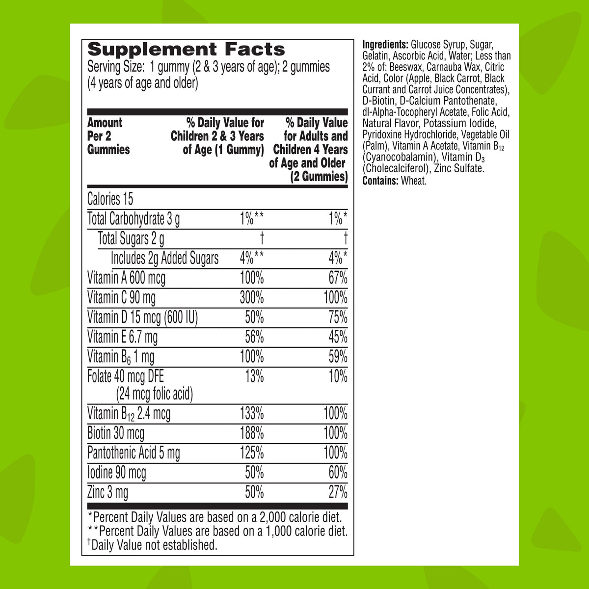FLINTSTONES GUMMIES CW 150 IM/SPT