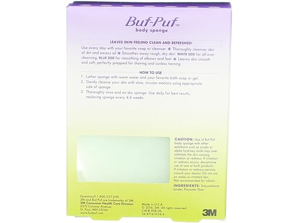 BUF-PUF BODYMATE SPONGE