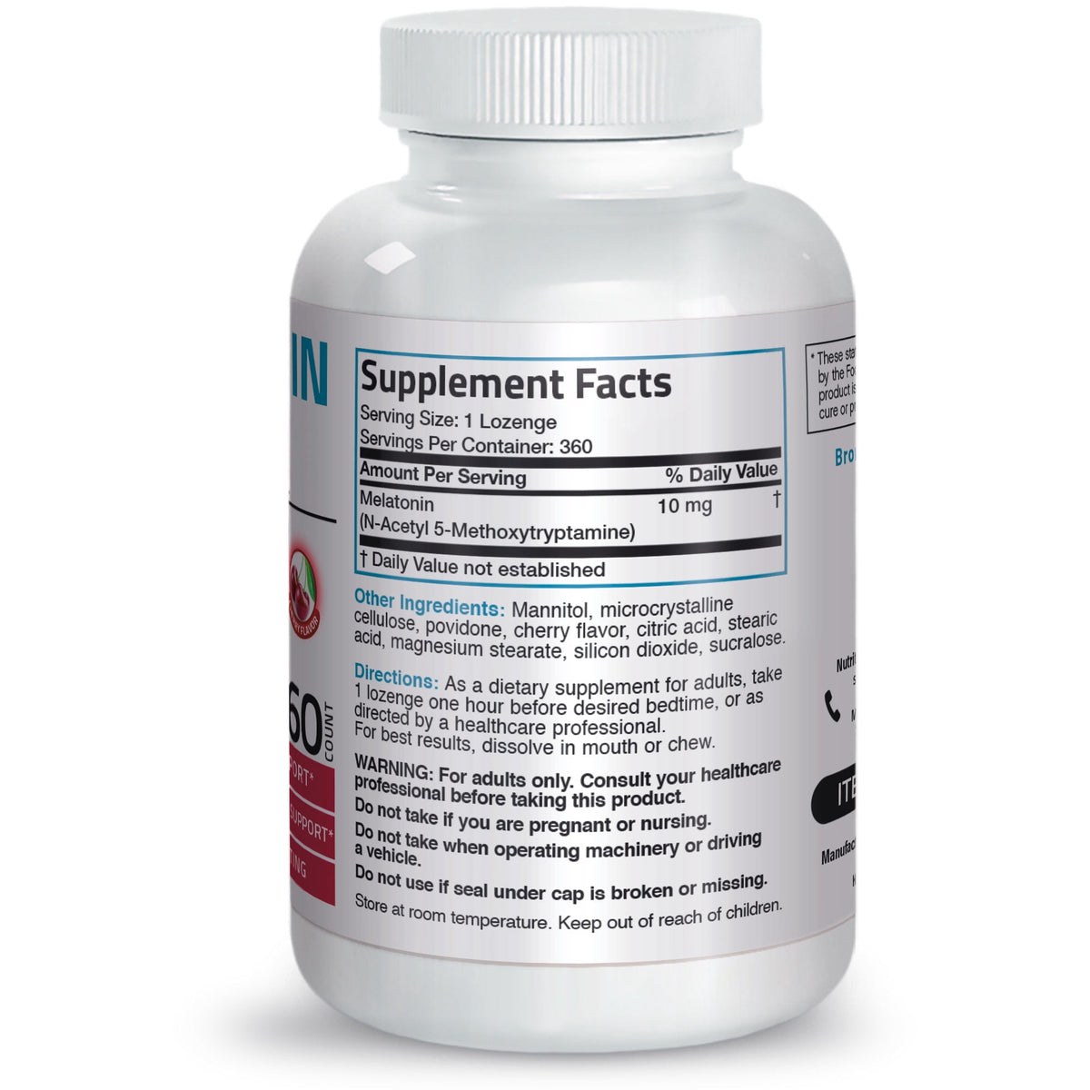 MELATONIN SLEEP TB 10MG 100 MS