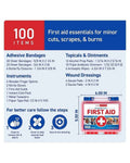 FIRST AID KIT 100 PCS TRI