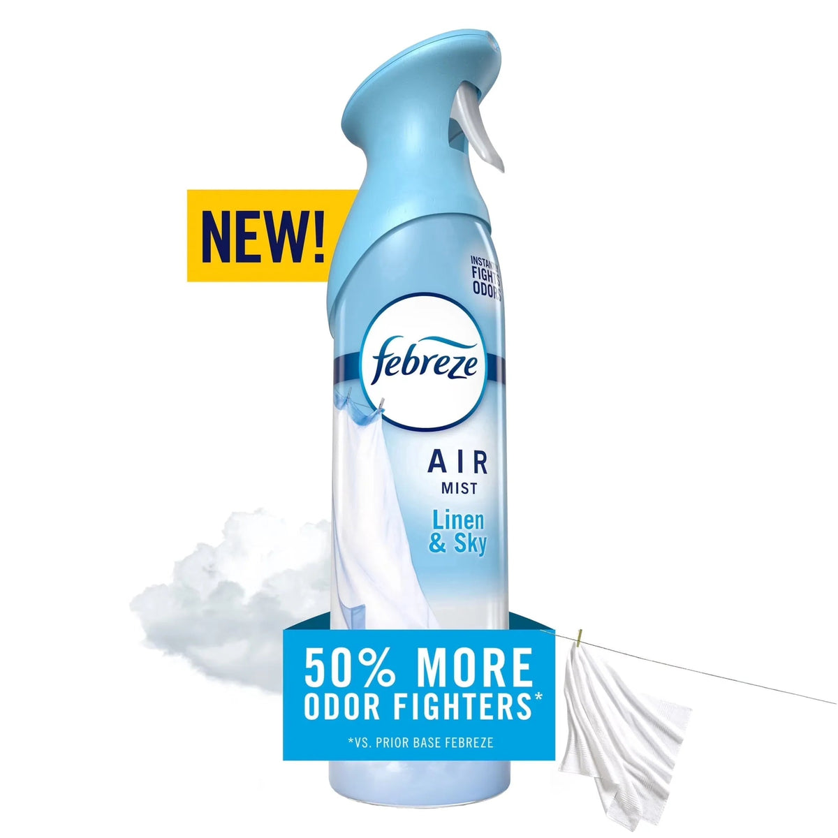 FEBREZE AIR LINEN&SKY MIST 8.1OZ