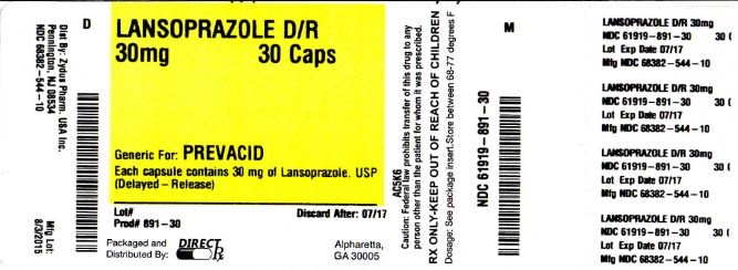 GNP LANSOPRAZOLE 15 MG DR CAP 42CT