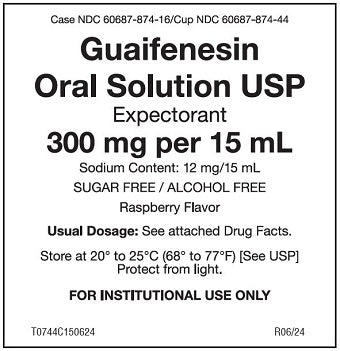 GUAIFENESIN 300 MG SOL 100X15 ML UD AHP