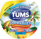 TUMS CHEWY BITES TROP FRT SMTHIE CHW 32