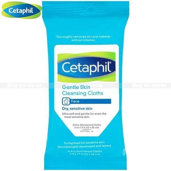 Cetaphil Gentle Skin Cleansing Clothes 25 Count