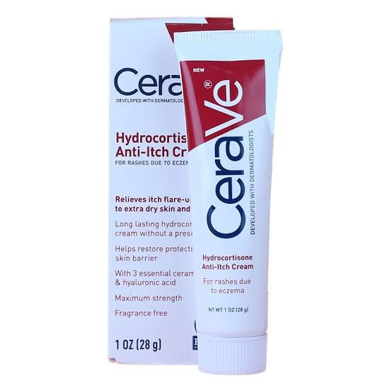 Cerave Hydrocortisone Anti- Itch Cream 1oz