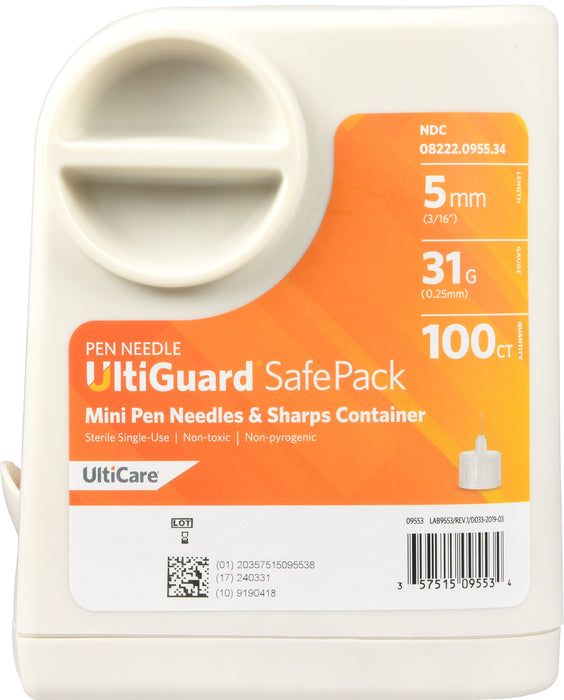 ULTIGUARD PEN ND 31GX5MM 100