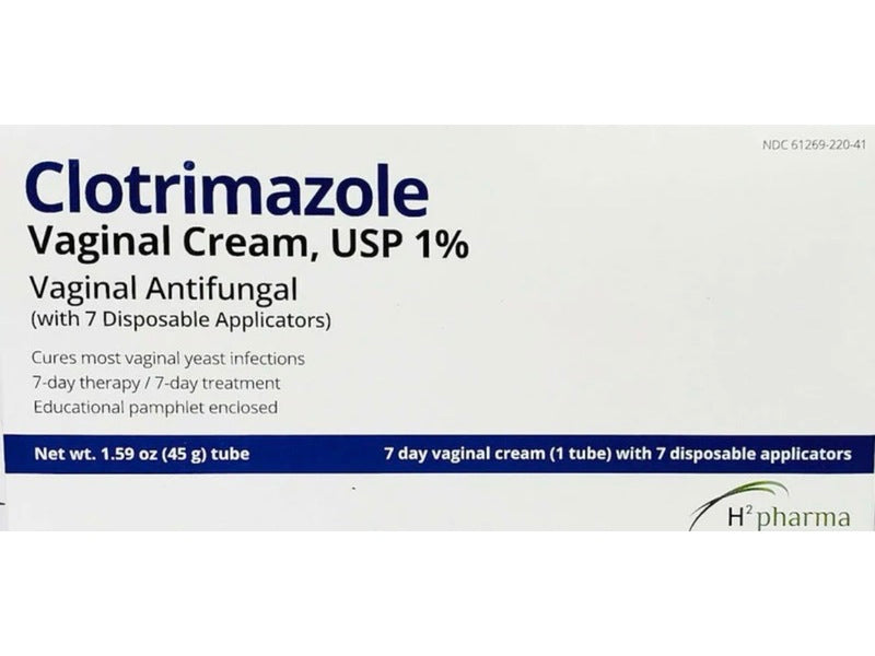 CLOTRIMAZOLE VAG 1% CRM 45 GM