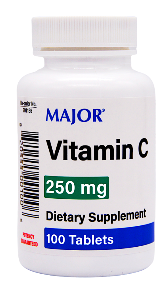 VITAMIN C TB 250MG 100