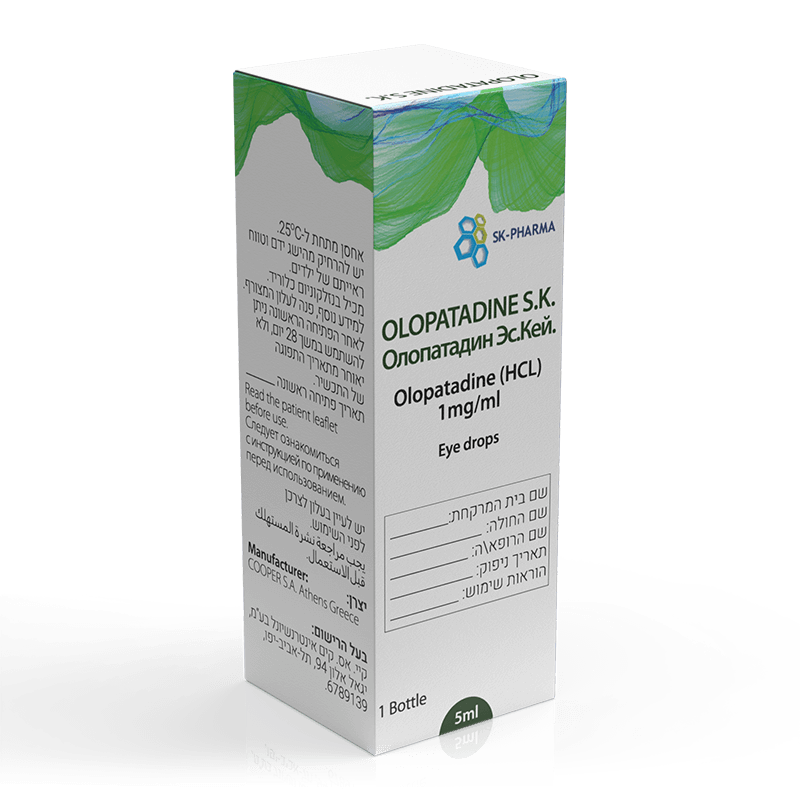 OLOPATADINE HCL 0.1% O/S 5 ML