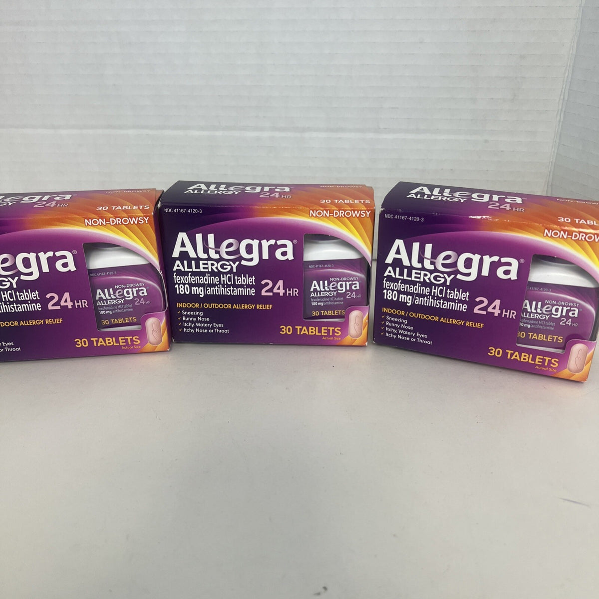 ALLEGRA 24H TB 180MG 30 ND
