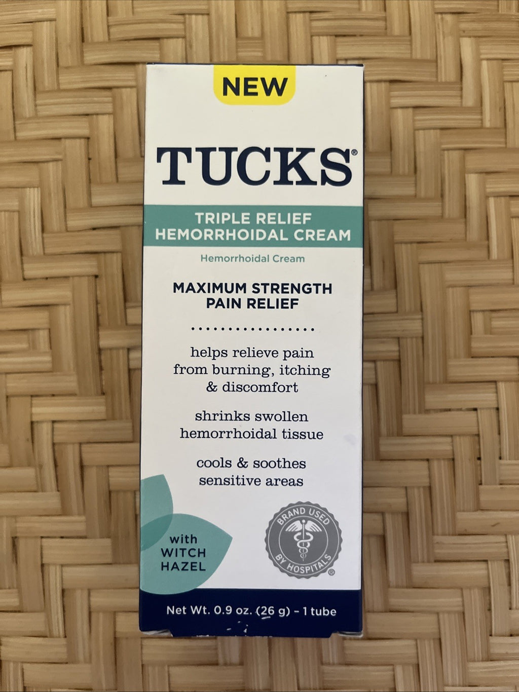 TUCKS TRIPLE RELIEF CRM 0.9OZ