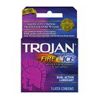 TROJAN PLEASURES FIRE & ICE CM 3